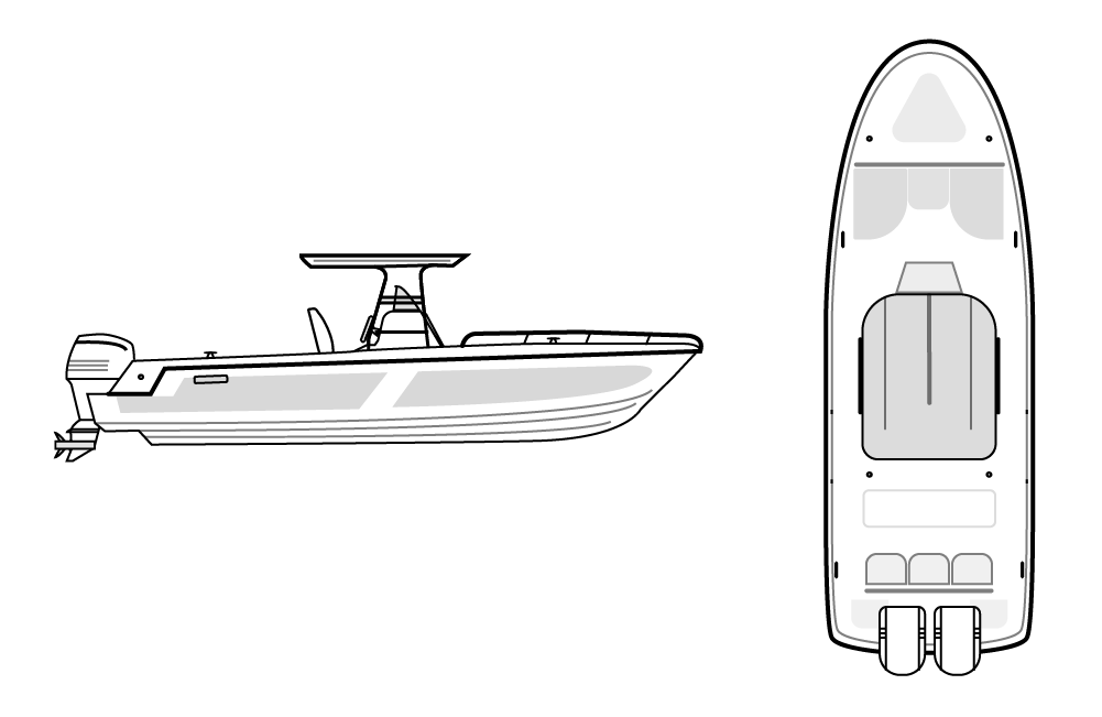 T-TOP / HARD TOP BOATS 