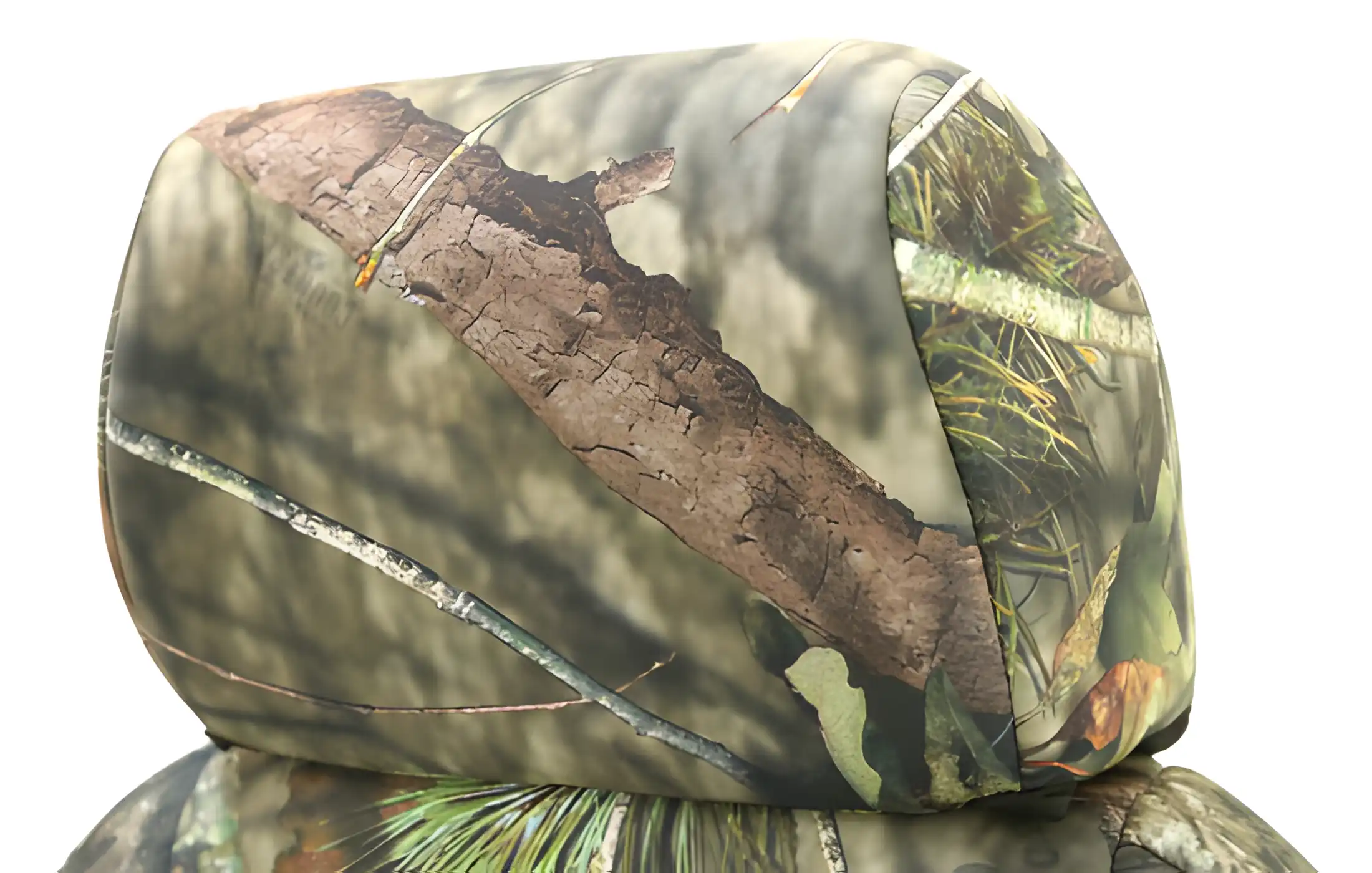 mossy oak custom seat covers headrest