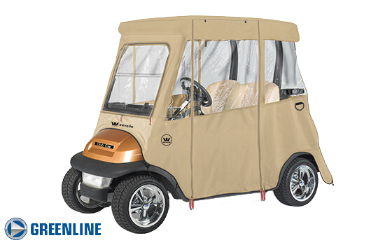 (CLUBCAR PRECEDENT) - 2 PASSENGER Club Car Golf Cart Enclosure$299.99 