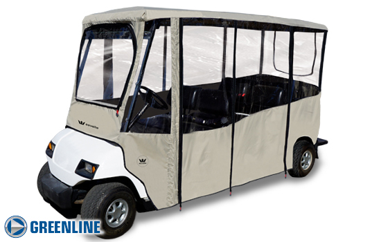 6 Passenger Golf Cart Enclosures | Outdoor Cover Warehouse